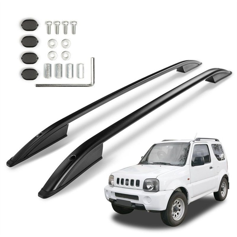 Roof rails for Suzuki Jimny 1998-2018 | Aluminum | Plastic