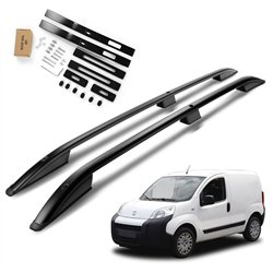 Roof rails for Peugeot Bipper 2007-2015 | Aluminum | Plastic
