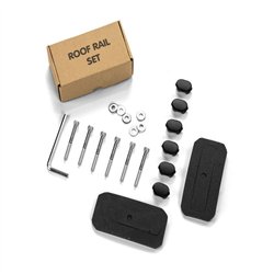 Roof rails for Opel Combo SHORT 2018- | Aluminum | Plastic