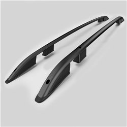 Roof rails for Jeep Renegade 2014- | Black | Aluminum | Plastic