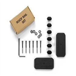 Roof rails for Opel Combo SHORT 2018- | Aluminum | Plastic