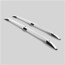 Roof rails for Opel Combo SHORT 2018- | Aluminum | Plastic