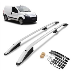 Roof rails for Peugeot Bipper 2007-2015 | Aluminum | Plastic