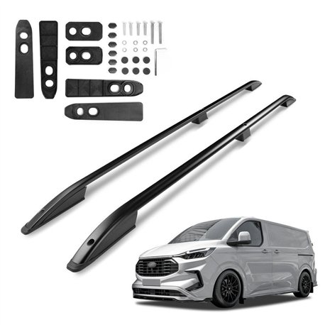 Roof rails for Ford Transit Custom LONG 2023-