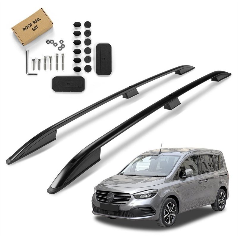 Roof rails for Mercedes T-Klasa 2022- | Aluminum | Plastic
