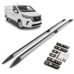 Roof rails for Nissan Primastar LONG 2021- | Aluminum | Plastic