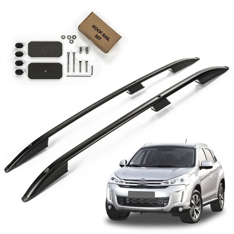 Roof rails for Citroen C4 Aircross 2012-2017 | Aluminum | Plastic