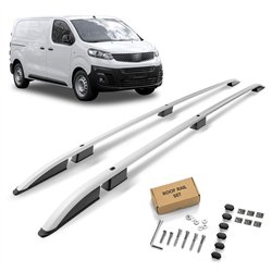 Roof rails for Fiat Scudo LONG 2022- | Aluminum | Plastic