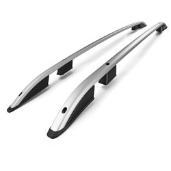 Roof rails for Jeep Renegade 2014- | Silver | Aluminum | Plastic