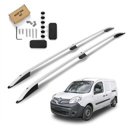 Roof rails for Renault Kangoo LONG 2008-2022 | Aluminum | Plastic