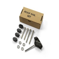 Roof rails for Ford Kuga 2008-2012 | Silver | Aluminum | Plastic