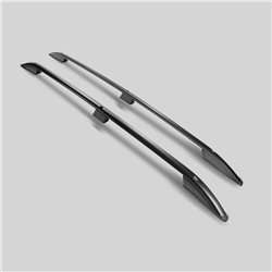 Roof rails for Peugeot Rifter SHORT 2018- | Aluminum | Plastic