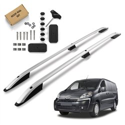 Roof rails for Toyota Proace SHORT 2013-2015 | Aluminum | Plastic