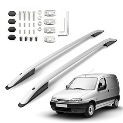 Roof rails for Citroen Berlingo 1996-2009 | Aluminum | Plastic