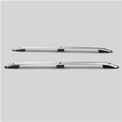 Roof rails for Fiat Scudo SHORT 2007-2016 | Aluminum | Plastic