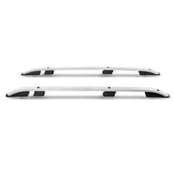 Roof rails for Citroen Dispatch SHORT 2016- | Aluminum | Plastic