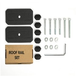 Relingi dachowe do Fiat Doblo SHORT (H1) 2010-2022