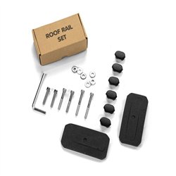 Roof rails for Fiat Doblo LONG 2001-2010 | Aluminum | Plastic