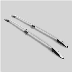Roof rails for Fiat Doblo LONG 2001-2010 | Aluminum | Plastic