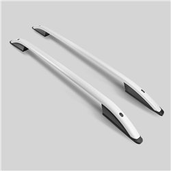 Roof rails for Peugeot Partner 1996-2008 | Aluminum | Plastic