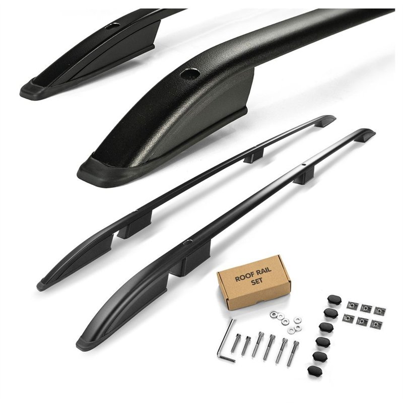 Roof rails for Opel Zafira Life LONG 2019- | Aluminum | Plastic