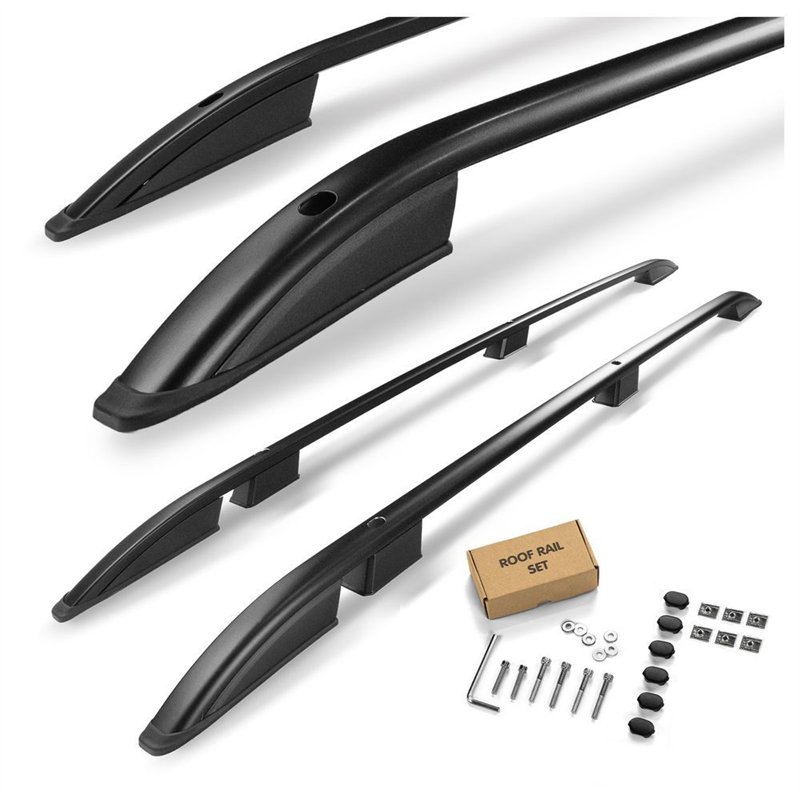 Roof rails for Opel Zafira Life MEDIUM 2019- | Aluminum | Plastic