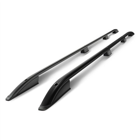 Roof rails for Opel Vivaro SHORT 2001-2014 | Aluminum | Plastic