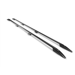 Roof rails for Opel Vivaro LONG 2001-2014 | Aluminum | Plastic