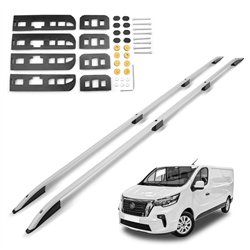 Roof rails for Nissan Primastar LONG 2021- | Aluminum | Plastic