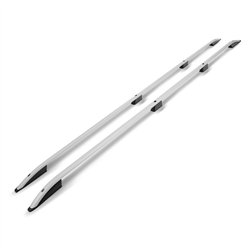 Roof rails for Opel Vivaro LONG 2014-2019 | Aluminum | Plastic