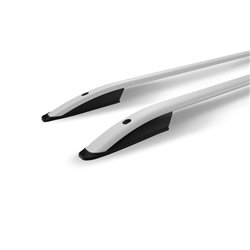 Roof rails for Opel Vivaro LONG 2014-2019 | Aluminum | Plastic