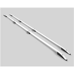 Roof rails for Renault Trafic LONG 2014- | Aluminum | Plastic