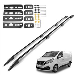 Roof rails for Nissan NV300 LONG 2016-2021 | Aluminum | Plastic