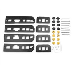 Roof rails for Nissan NV300 LONG 2016-2021 | Aluminum | Plastic