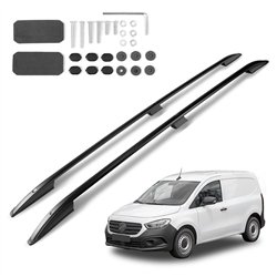 Roof rails for Mercedes Citan LONG 2021- | Aluminum | Plastic