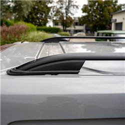 Roof rails for Renault Kangoo LONG 2022- | Aluminum | Plastic