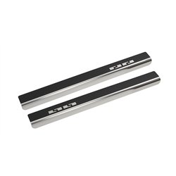 Front sill trims for Ford Tourneo Custom 2023- | Stainless steel