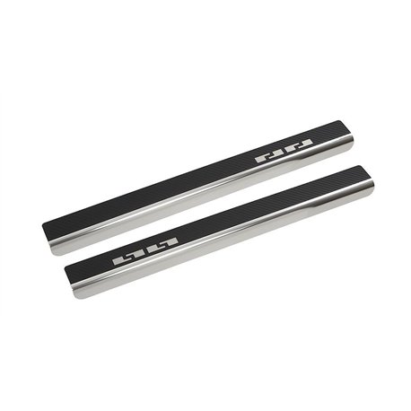 Front sill trims for Ford Tourneo Custom 2023- | Stainless steel