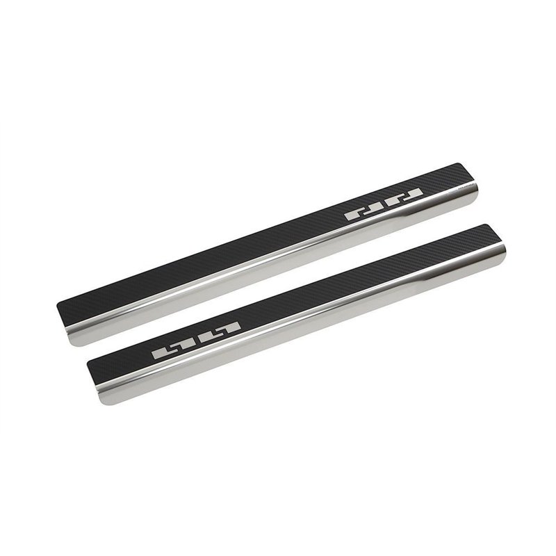 Front sill trims for Ford Transit Custom 2023- | Stainless steel