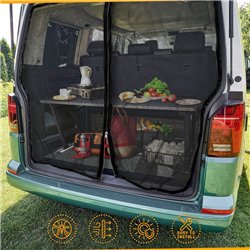 Front door window mosquito nets for Ford Tourneo Custom 2023-