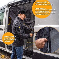Moskitiera drzwi przesuwnych do Ford Transit Custom 2023-