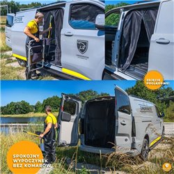 Moskitiera drzwi przesuwnych do Ford Transit Custom 2023-