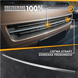 Front bumper grille trim for Volkswagen VW Multivan FL 2009-2015