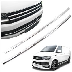 Front grille trims for Volkswagen VW Transporter 2015-2019