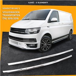 Front grille trims for Volkswagen VW Transporter 2015-2019