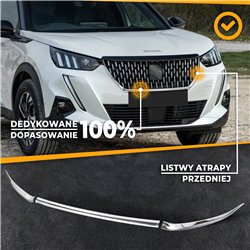 Front grille trims for Peugeot 2008 PRE-FL 2020-2023