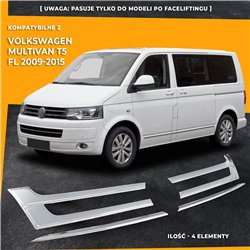 Front grille trims for Volkswagen VW Multivan FL 2009-2015