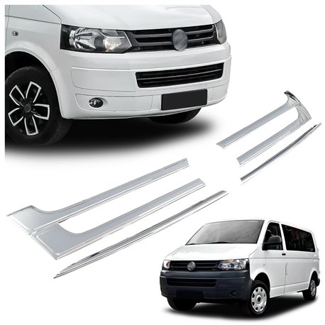 Listwy atrapy przedniej do Volkswagen VW Caravelle FL 2009-2015