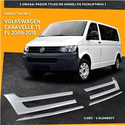 Front grille trims for Volkswagen VW Caravelle FL 2009-2015