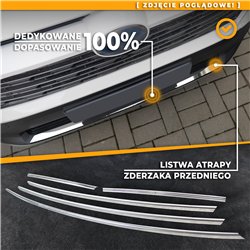 Front bumper grille trims for Ford Tourneo Custom PRE-FL 2012-2018